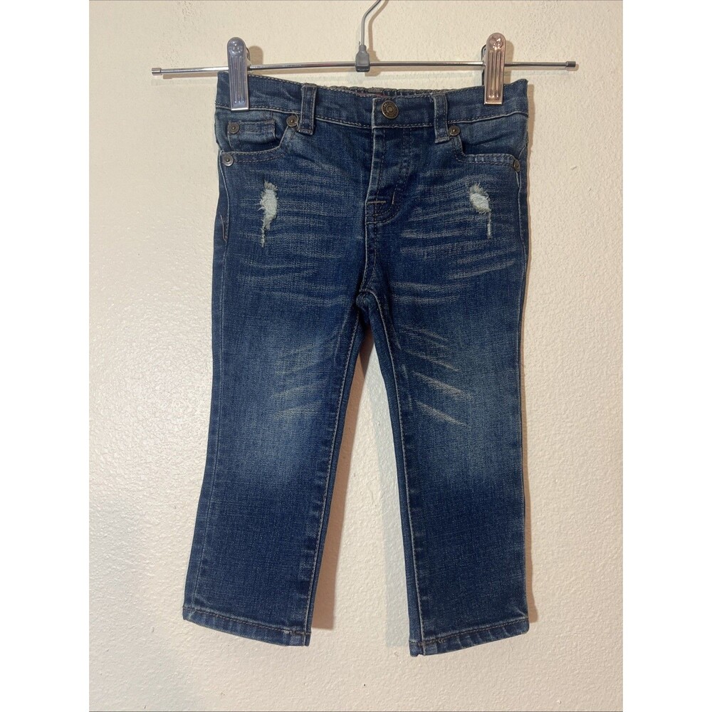 7 For All Mankind Adjustable Infant Jeans with Stretch - Size 18 Months